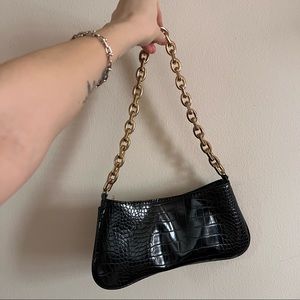 Black shoelder bag